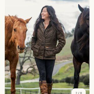 Adelaide oilskin jacket (women's small)